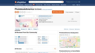 PhotobookAmerica Reviews - 34 Reviews of Photobookamerica.com ...