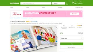 Photobook Canada Deal of the Day | Groupon