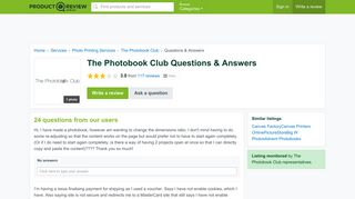 The Photobook Club Questions & Answers - ProductReview.com.au