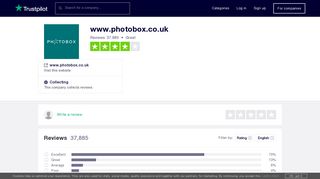 www.photobox.co.uk Reviews | Read Customer Service Reviews of ...