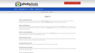 UK Photo Deals show you how to create an account to start creating ...