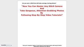 Photography Masterclass - Learn Digital Photography The Smart Way
