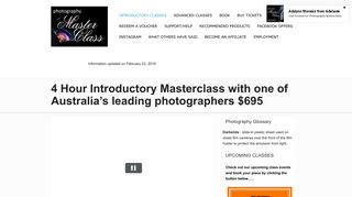 Photography Masterclass - Master your Camera with Fun Photography ...