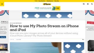 How to use My Photo Stream on iPhone and iPad | iMore