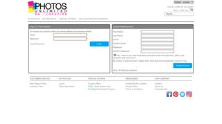 Events @ Photos Unlimited - Login