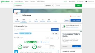 PHP Agency Reviews | Glassdoor