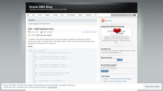 php login form | Oracle DBA Blog