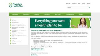Choose PHP Michigan - Physicians Health Plan