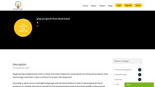 php projects free download - Project Tunnel
