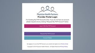 Provider Portal | Authentication