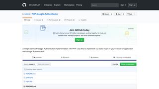 GitHub - kidino/PHP-Google-Authenticator: A simple demo of Google ...