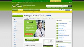 Download Free PHP Login & User Management, PHP ... - Brothersoft