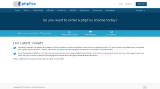phpFox: Portal Home