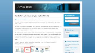 How to Fix Login Issues on your phpFox Website | Arvixe Blog