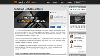 How to Install phpMyAdmin on Ubuntu - HostingAdvice.com ...