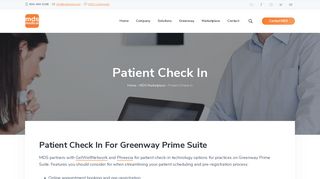 Patient Check In Solutions | Phreesia and GetWellNetwork | Greenway