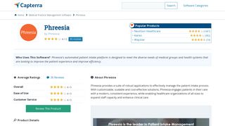 Phreesia Reviews and Pricing - 2019 - Capterra