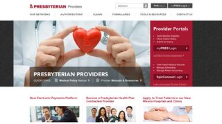 Providers | Presbyterian Health Plan, Inc.