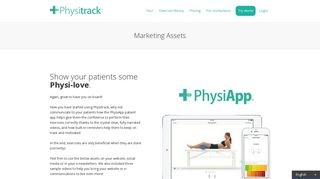 PhysiApp Marketing Assets - Physitrack