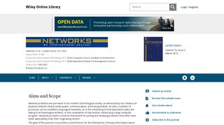 Networks - Wiley Online Library