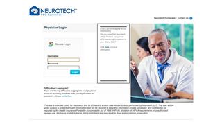 Neurotech || Physicians Login