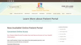 Learn More about Patient Portal | Physicians & Midwives Collaborative ...