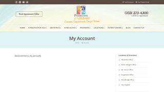 My Account | Physicians & Midwives Collaborative Practice