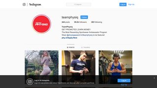 TeamPhysiq (@teamphysiq) • Instagram photos and videos