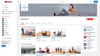 Physique 57 - YouTube