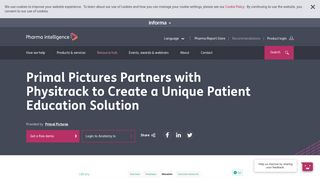 Primal Pictures and Physitrack Create Patient Education Solutions