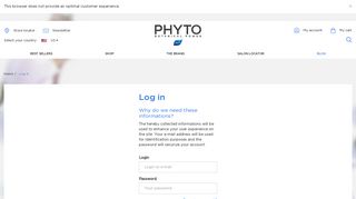 Log in - Phyto