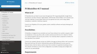 Pi MusicBox v0.7 manual — Pi MusicBox 0.7.0RC6 documentation
