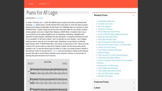 Piano For All Login - Piano For All - Uiucpsychology.org