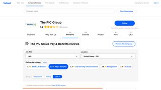 Working at The PIC Group: 54 Reviews about Pay & Benefits | Indeed ...