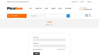 Login || Picaboo - cloudfront.net