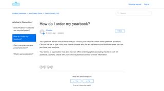 How do I order my yearbook? – Picaboo Yearbooks