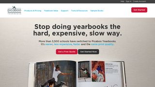Picaboo Yearbooks: Online Yearbook Software