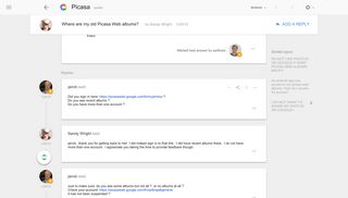 Where are my old Picasa Web albums? - Google Product Forums