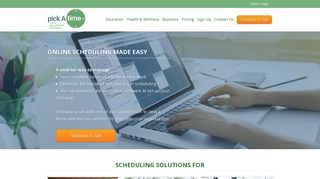 pickAtime Scheduling Software