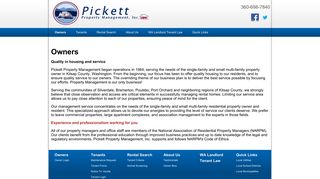 Owners - Pickett Properties - Rentals and Property Management in ...