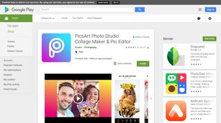 PicsArt Photo Studio: Collage Maker & Pic Editor - Apps on Google Play