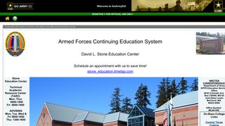 GoArmyEd : Joint Base Lewis-McChord Education Center