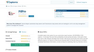 PifPro Reviews and Pricing - 2019 - Capterra