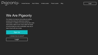 About Us - Pigeonly - Inmate Search, Locate & Connect with Your Inmate