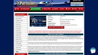 Piggs Peak Internet Casino | Piggs Peak Casino - Online Casinos