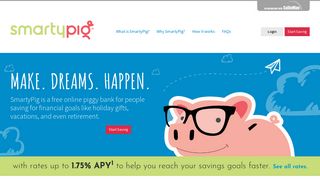 SmartyPig: Save Money with Free High Yield Online Savings Accounts