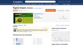 Pigskin Empire Reviews - 5 Reviews of Pigskinempire.com | Sitejabber