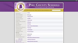 Staff Links - Pike County Schools