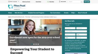 Pikes Peak Online School | Online High School in Colorado