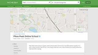 Pikes Peak Online School in Westminster, CO - Niche